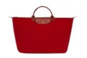 Longchamp Le Pliage Travel Handbag (Large, Red)