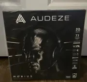 Audeze Mobius Wireless 3D Bluetooth Gaming Headphones Black New