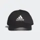 【adidas 愛迪達】帽子 男女款 棒球帽 老帽 遮陽帽BBALL CAP COT 黑 FK0891