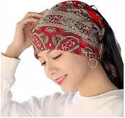 warsrnd Women's Slouchy Beanie Hat Chemo Caps Cancer Headwear Hats Turban Baggy Sleeping Cap Boho Hats