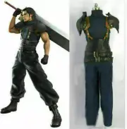 Final Fantasy VII 7 Crisis Core Zack Fair Adult uniform Cosplay Costume
