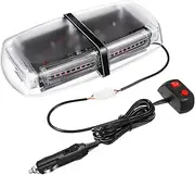 HORIALENCE Car LED Roof Light LED High Brightness Weatherproof Emergency Flashing Lamp with Magnetic Base for Trucks Construction Vehicles and