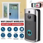 WiFi Security Camera Wireless Doorbell Phone Ring Intercom Video Door Bell Smart