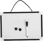 Gogogmee 1 Set Small Hanging Dry Erase Board for Office Double Sided Memo Board for Drawing Notes Schedules Easy to Clean Reusable