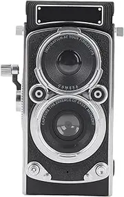 Vintage Mini Digital Camera, TLR Style Retro Point and Shoot Compact Small Pocket 1080P HD Video 12MP Autofocus Camera (64GB)