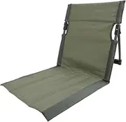 Folding Chaise Lounge Chair, Folding Lounger Camping Chair Lawn Chair, Oxford Cloth Chaise Lounge Beach Chair, Outdoor Lounge Chair for Lawn Garden Camping Beach Picnic (Army