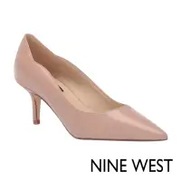 在飛比找momo購物網優惠-【NINE WEST】ABALINE 尖頭跟鞋-藕粉色