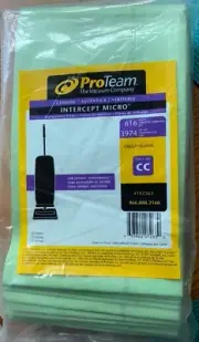 Pack Of 10 ProTeam Oreck XL2000 Replacement Vacuum Bags - 4 Packs Available