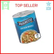 Progresso Chicken Noodle Soup, Traditional Canned Soup, 19 oz