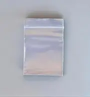 [PackWiz] 100pcs 6x4cm Zip Lock Resealable Bags Perfect for Jewellery Storage and Small Kitchen Parts