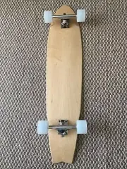 V Tail Longboard 42” X9. 25” DUALITE Wheels 70mm RKP Trucks 180mm Beach Ready