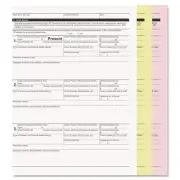 Pm Company Digital Carbonless Paper 8-1/2 x 11 Three-Part White/Canary/Pink 1670