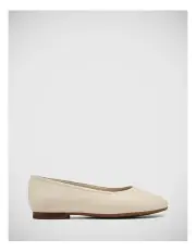 [Wittner] Angelic Leather Ballet Flat in Vintage Ivory