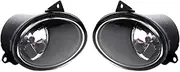 Fog Lamp Assembly Compatible With VW For Beetle 2006 2007 2008 2009 2010 2011 Car Accessories Fog Light Auto Front Halogen Foglamp Assembly Car Fog Light Assembly(1 Pair)