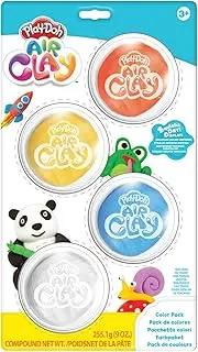 Play Doh Air Clay 4 Pack, Sensory and Educational Craft Toys for Kids, Ages 3+
