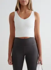 [aim'n] White Sense Bralette
