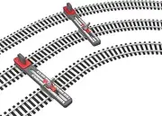 HO Scale Adjustable Parallel Track Tool (2/pk) - HO Scale