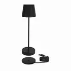 Portable LED Table Lamp Touch Control Stepless Dimmable Desk Lamp Recharge 9 AA