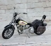Detailed Handcrafted Indian Motorcycle 1:10 Scale Model Sculpture Home Decor LRG