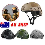 Outdoor Tactical Helmet Military Airsoft Paintball Swat Protective Comfort AU