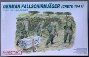 Dragon 6070 German Fallschirmjager Crete 1941 1/35 Scale Model Kit 1:35 Figures
