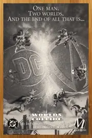 1994 DC/Milestone Comics Worlds Collide Print Ad/Poster Superman Static Shock