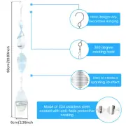 3 Pcs Bird Scare Devices Waterproof Bird Reflectors Easy to Install Wind xisuZ