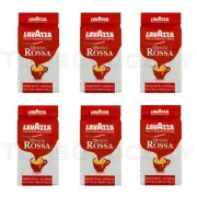 18 x LAVAZZA QUALITA ROSSA Rich & Full Bodied Premium Ground Coffee 250g 8.8oz
