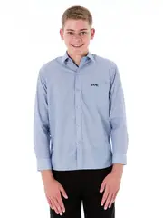 Snr LS Sky Deluxe Shirt With Emb