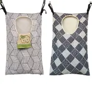 Adjustable Space Saving Door Hanging Laundry Hamper Bag with Free Hanging Hoo...