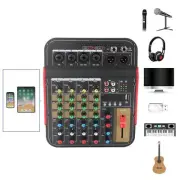 Mixing ConsoleAudio Mixer 4 Channel Digital DJ Controller