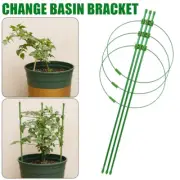 3 Rings Tomato Climbing Plant Support Garden Flowers Trellis Cage Stand AU NEW