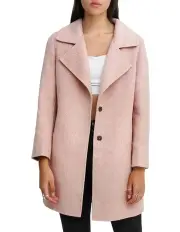 [Belle & Bloom] Ex-Boyfriend Blush Wool Blend Oversized Jacket