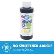 Hypothermias LEMON LIME Flavor Syrup Snow Cone machine Concentrate UNSWEET