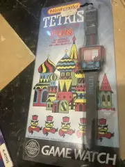 Mint On Sealed Card! Nintendo TETRIS Game Watch By Nelsonic From 1991!