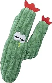 Cat Toys with Catnip | Catnip Interactive Toy,Interactive Plush Soothing Cactus Stuffed Pillow Chew-Resistant for Enrichment Mental Stimulation