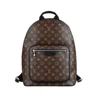 在飛比找Yahoo奇摩購物中心優惠-LV M45349 JOSH壓印LOGO緹花Monogram