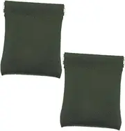 [GAROZATION] Portable Cash Pu Bag Lightweight Pouch Simple Leather Wallet Sturdy for Daily Use School Shopping