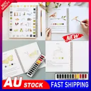 Watercolor Workbook, Beginner-Friendly Birds Watercolor Workbook VP