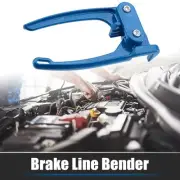 Universal Tubing Bender Tool 1/8 3/16 1/4 Brake Fuel Line Handheld Metal Blue
