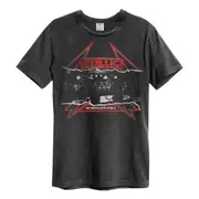 Amplified Unisex Adult Young Metal Attack Metallica Vintage T-Shirt