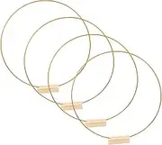 VALICLUD 2Set Wreath Frames with Base for DIY Floral Centerpieces for Wedding Decor and Craft Projects Strong and Hoops