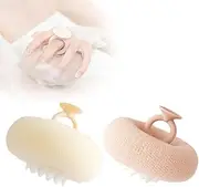 Super Soft Sunflower Suction Cup Bath Ball, 2024 Upgraded 2-in-1 Sunflower Bath Ball Exfoliating Bath Sponge Cleaning Brush, Sponge Mesh Pouf Shower Ball for Women, Men Showe (2)