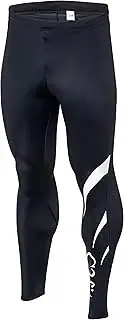 [Goldwin] 3F08520R Men's Sports Tights, Fusion Long Tights, Graduated Compression, UV Guard