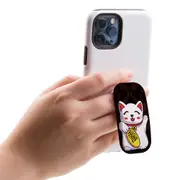 Kickstand Grip AddOn, Universal Phone Holder, Maneki Cat