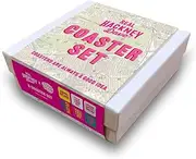 Real Hackney Dave - Boxed Coaster Gift Set - 6 Pack - Funny Gift Ideas For Him Her - Birthday - New Home Gift - Novelty Presents For Men Women Friends
