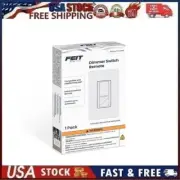 Feit White 200 W Paddle Smart-Enabled Dimmer Switch w/Remote Control 1 pk