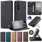 For Samsung Galaxy S24 FE S23 S22 S21 Ultra Plus Leather Wallet Case Flip Cover