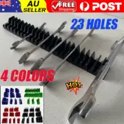 10Pcs 23 Wrench Organizer Storage Plastic Rack Spanner Tools Holder 4 Color RY