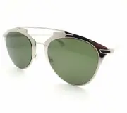 Christian Dior Reflected TUP1E White Gold Green New Authentic Sunglasses TUP 1E